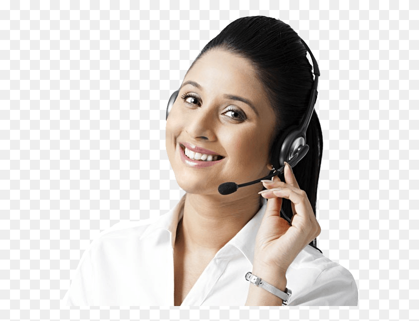 599x583 Send Us A Message Contact Us Banners Girls, Person, Human, Headphones HD PNG Download
