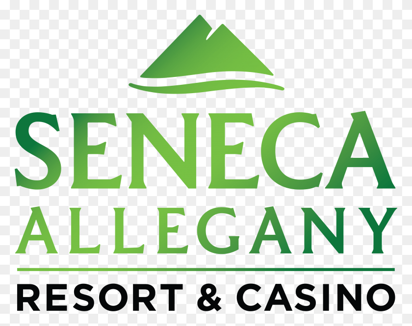 3503x2719 Seneca Allegany Casino Logo, Word, Text, Label HD PNG Download