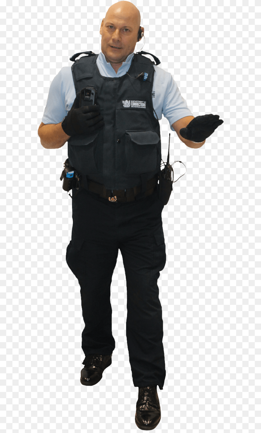 602x1392 Senior Tactical Operations Adviser Rob Hoogenraad In Security, Vest, Clothing, Person, Man PNG