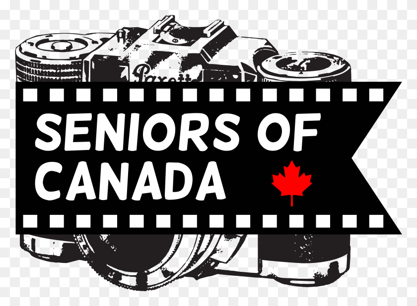 3298x2362 Seniors Of Canada Vintage Camera Logo Canada, Text, Transportation, Vehicle HD PNG Download
