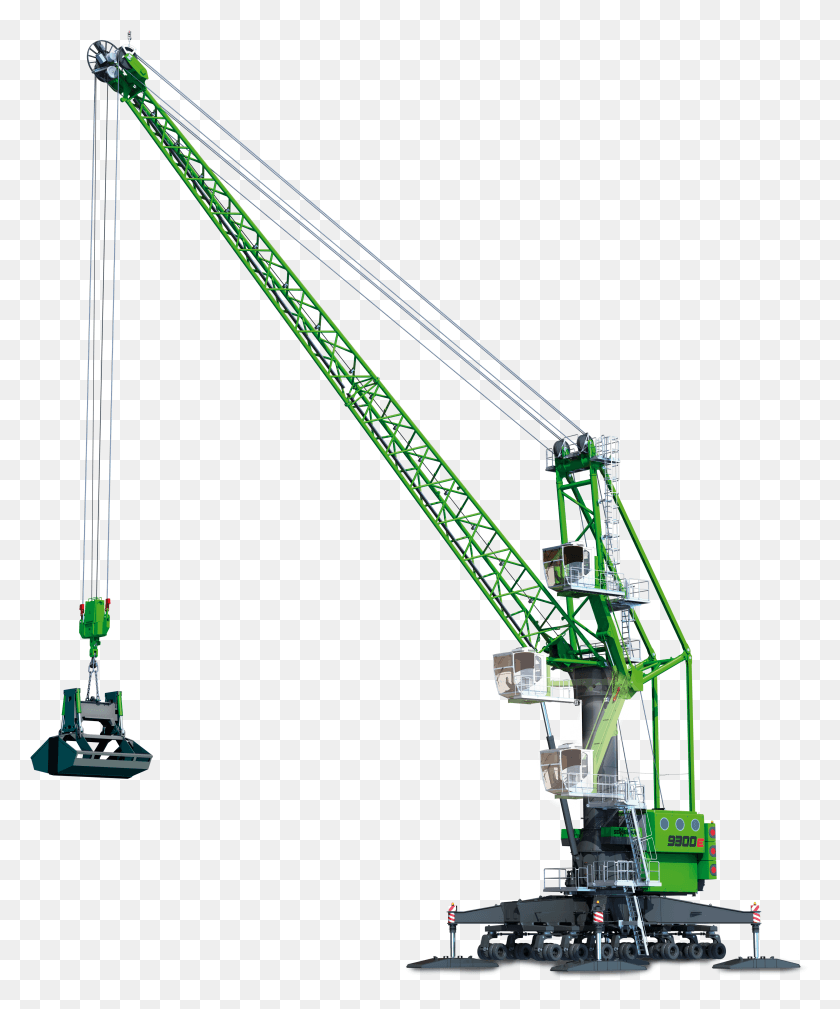 3612x4397 Sennebogen, Construction Crane HD PNG Download