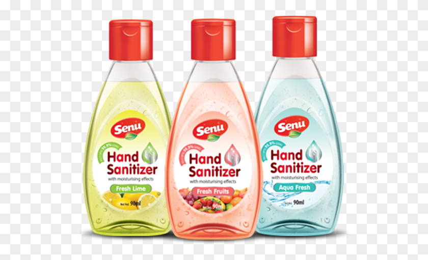 540x451 Senu Hand Sanitizer Plastic Bottle, Label, Text, Ketchup HD PNG Download