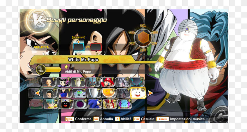 710x390 Descargar Png Senza Nome Mods White Mr Popo Xenoversemods, Persona, Humano, Overwatch Hd Png