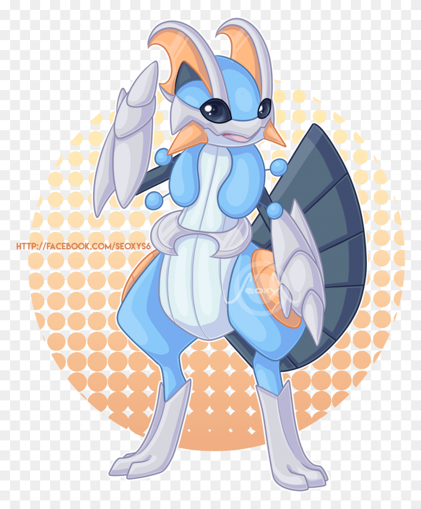 930x1142 Seoxys Drawn For A Commission Swampert X, Angel, Archangel HD PNG Download