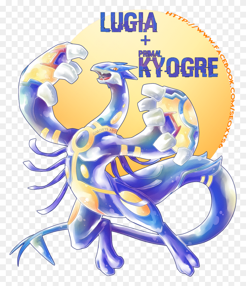 1001x1173 Seoxys On Twitter Lugia Kyogre, Animal, Dvd, Disk HD PNG Download