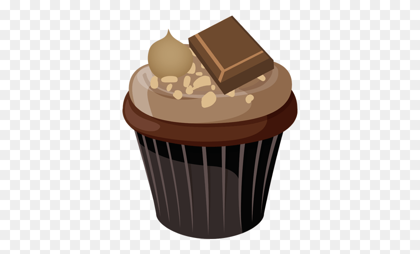 351x448 Sep Nutella Dream Chocolate, Cupcake, Cream, Cake HD PNG Download