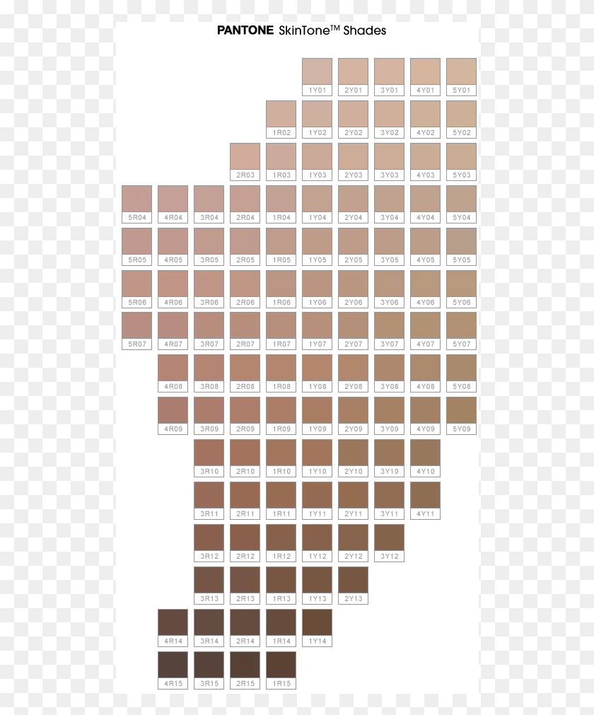 514x951 Диаграмма Sephora Color Iq Pantone Skintone, Слово, Коврик, Текст Hd Png Скачать