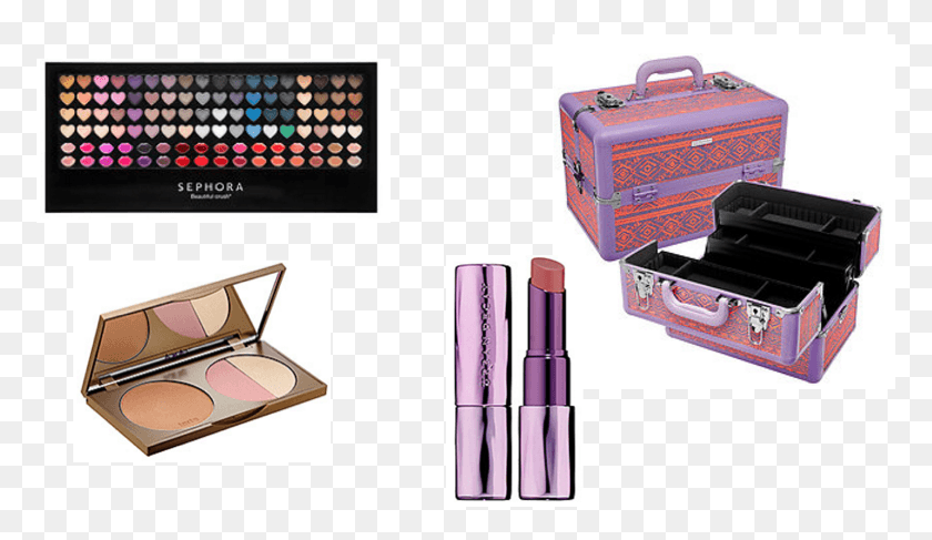 775x427 Sephora Makeup Sephora Makeup Lipstick Jungle Train Case, Cosmetics, Face Makeup HD PNG Download