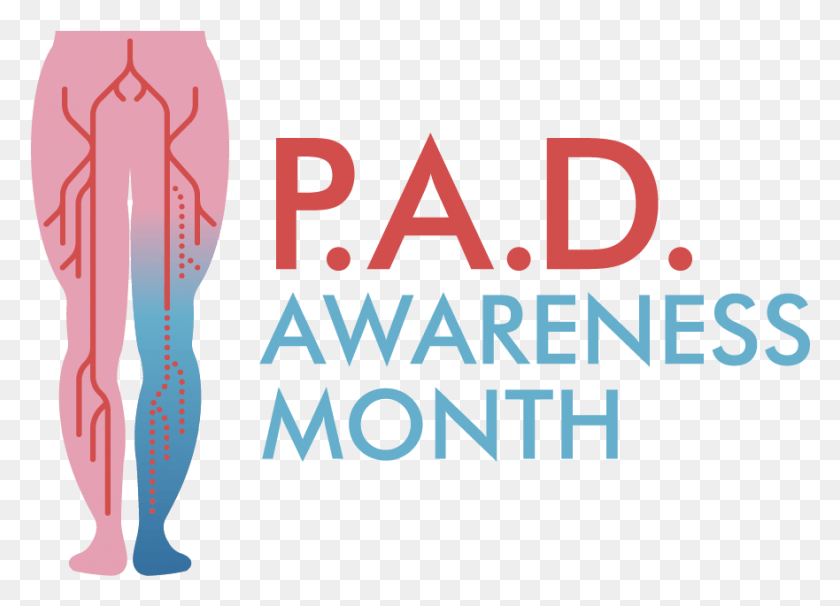 881x617 September Is Peripheral Artery Disease Awareness Month Peripheral Vascular Disease Awareness, Text, Pillow, Cushion HD PNG Download