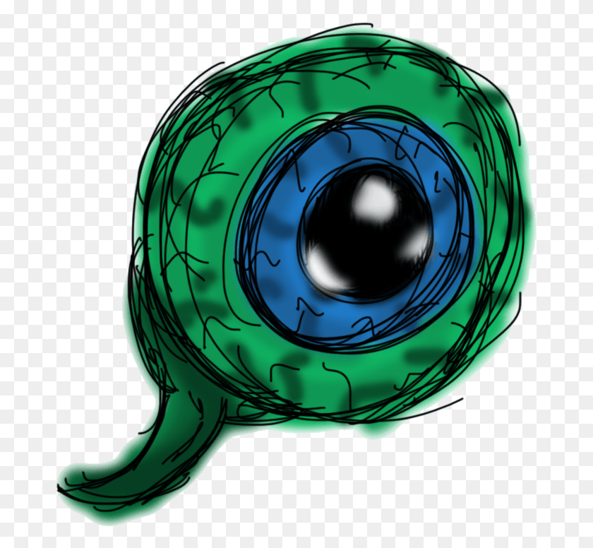 684x716 Septiceye Sam By Circle, Helmet, Clothing, Apparel HD PNG Download