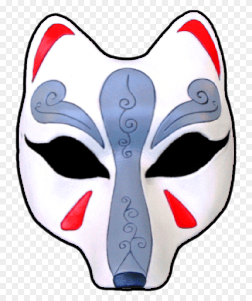 740x941 Serath By Serathinian Japanese Fox Mask, Person, Human HD PNG Download