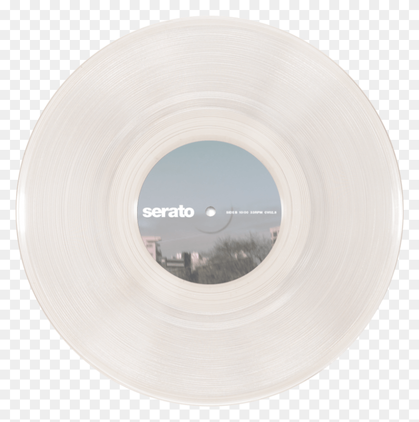 796x802 Serato 10 Inch Serato Control Vinyl 10 Glass Serato Control Vinyl, Tape, Text, Frisbee HD PNG Download