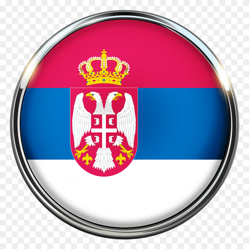 794x793 Serbia Flag Icon Serbia Flag, Logo, Symbol, Trademark HD PNG Download