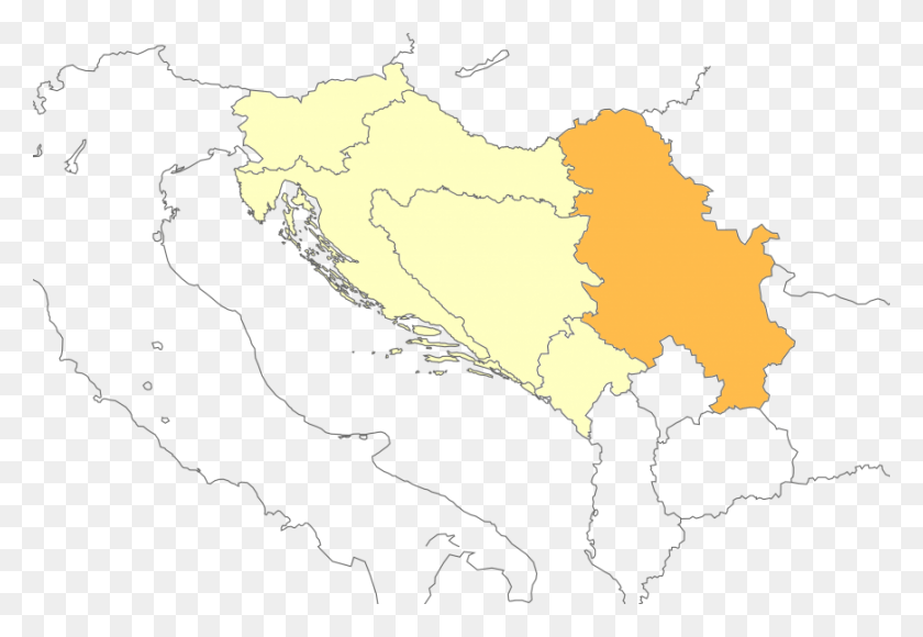 870x580 Serbia Map Of Serbia, Diagram, Plot, Atlas HD PNG Download