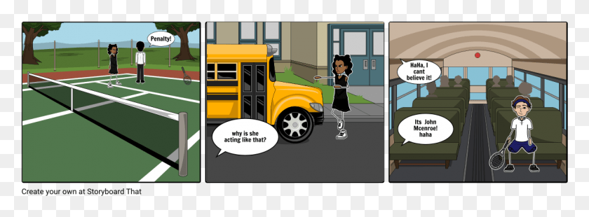 1145x368 Serena Williams Satire Cartoon, Person, Human, Bus HD PNG Download