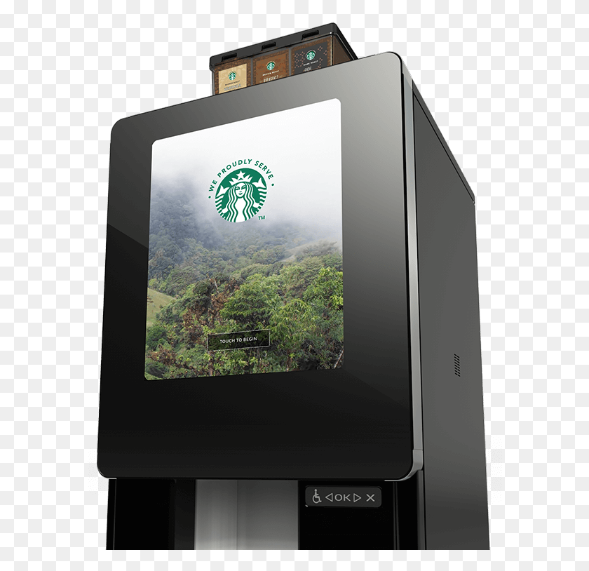 592x754 Serenade Single Cup Brewere Starbucks Serenade Machine, Монитор, Экран, Электроника Png Скачать
