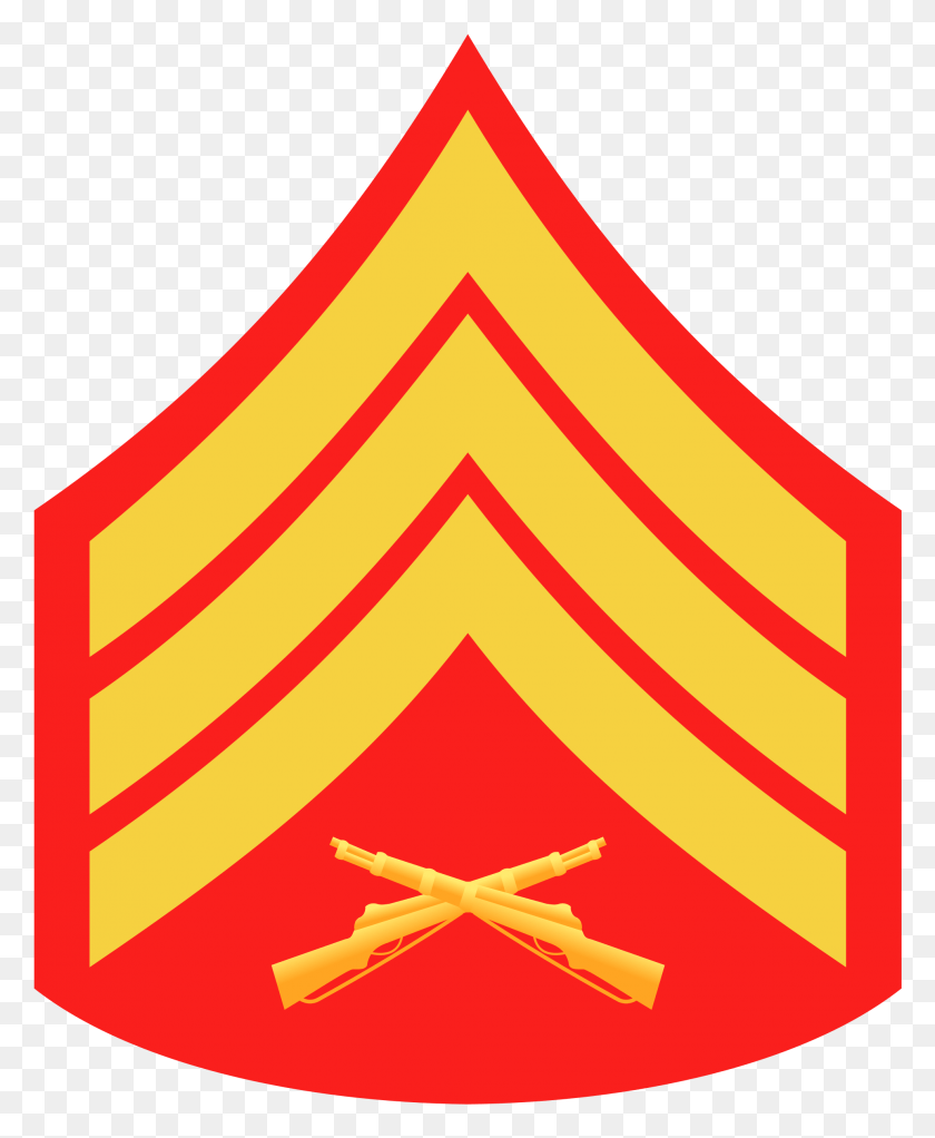 1973x2435 Sergeant Usmc Sgt Insignia, Triangle, Label, Text HD PNG Download