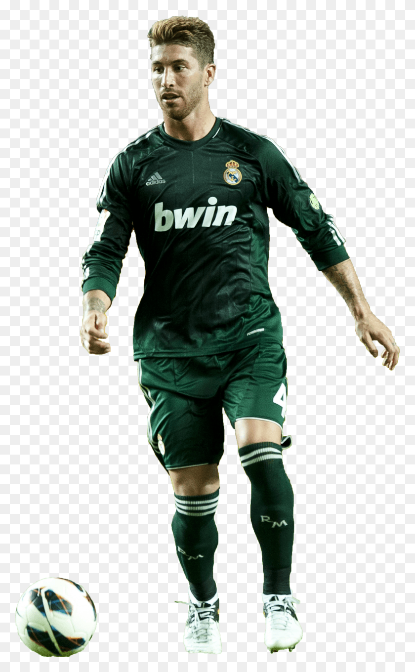 1901x3169 Sergio Ramos, Cristiano Ronaldo, Real Madrid, Balón De Fútbol, ​​Fútbol Hd Png