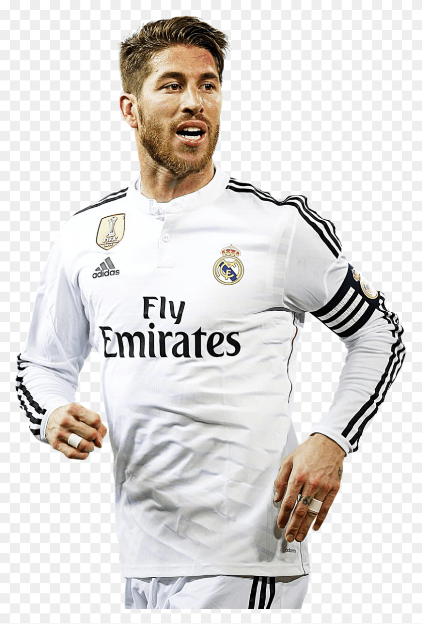 805x1219 Descargar Png Sergio Ramos Legends Renders Sergio Ramos Real Madrid, Clothing, Apparel, Shirt Hd Png