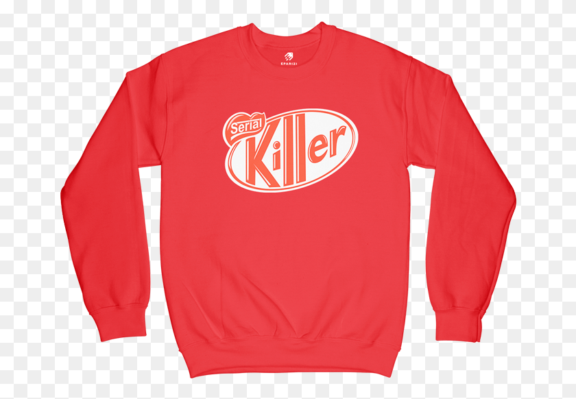 668x522 Serial Killer Sweatshirt Long Sleeved T Shirt, Clothing, Apparel, Sleeve Descargar Hd Png
