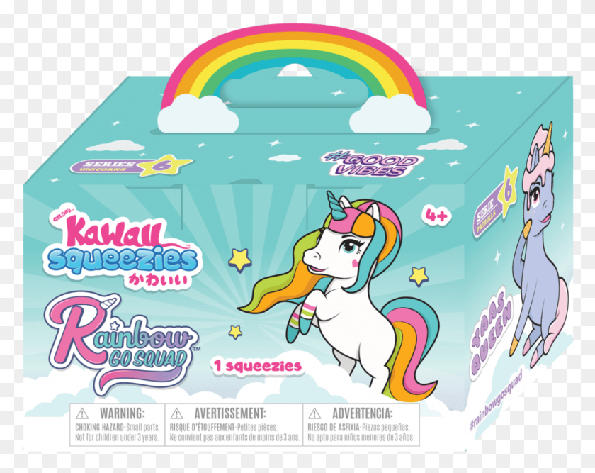 949x739 Series 6 Kawaii Squeezies Unicorn, Text, Outdoors, Nature HD PNG Download