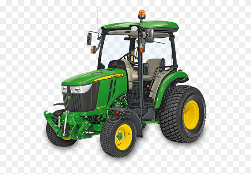 571x524 La Serie De Tractores Utilitarios Compactos John Deere, Tractor, Vehículo, Transporte Hd Png