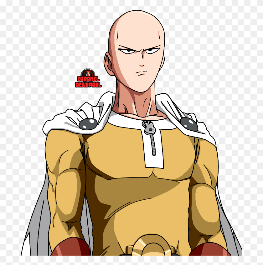 709x788 Serious Saitama One Punch Man One Punch Man, Person, Human, Clothing HD PNG Download