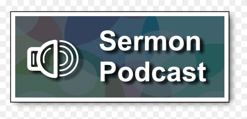 900x400 Sermon Podcast Icon Podcast Icon, Text, Word, Number HD PNG Download