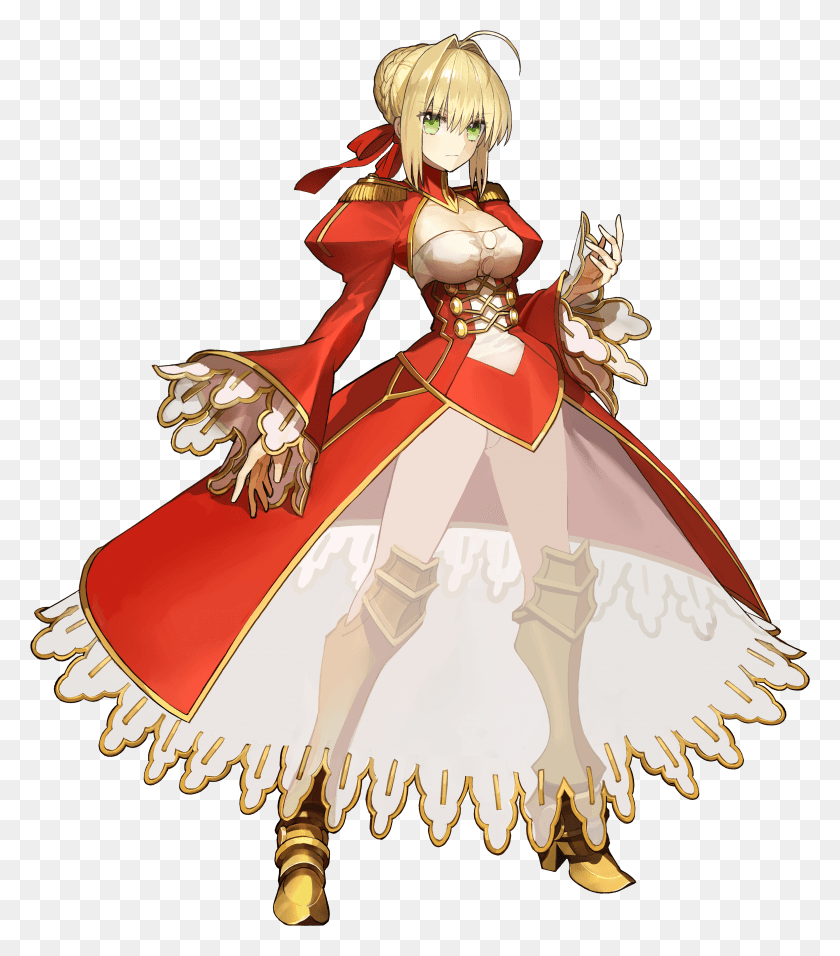 3459x3975 Servant Nero Fix Fate Extella The Umbral Star Characters HD PNG Download