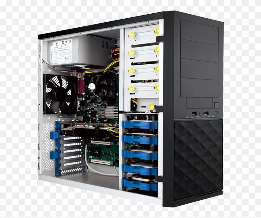 608x642 Server Chassis Iw, Computer, Electronics, Hardware HD PNG Download