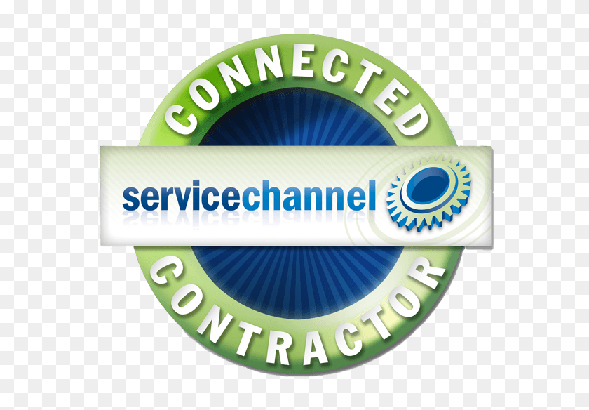 600x524 Service Channel Connected Contractor Service Channel Contractor, Logo, Symbol, Trademark HD PNG Download