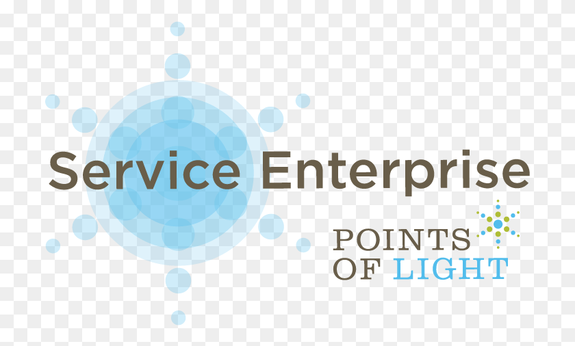 709x446 Service Enterprise Points Of Light Logo, Flare, Balloon, Ball Descargar Hd Png