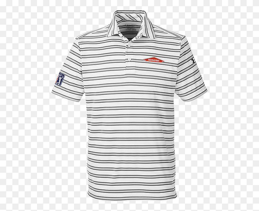 509x624 Servpropga Tour Under Armour Tech Stripe White Polo Tommy Hilfiger Mdchen Kleid Rosa, Clothing, Apparel, Shirt HD PNG Download