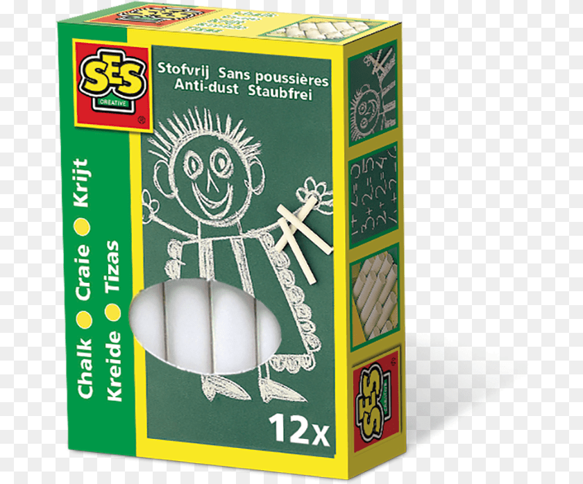 Ses Chalk 12 Colours, Face, Head, Person, Animal Transparent PNG