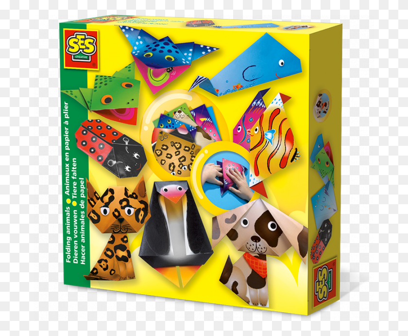 700x631 Ses Folding Animals Set Speelgoed Jongen 3 Jaar, Juego, Pingüino, Pájaro Hd Png