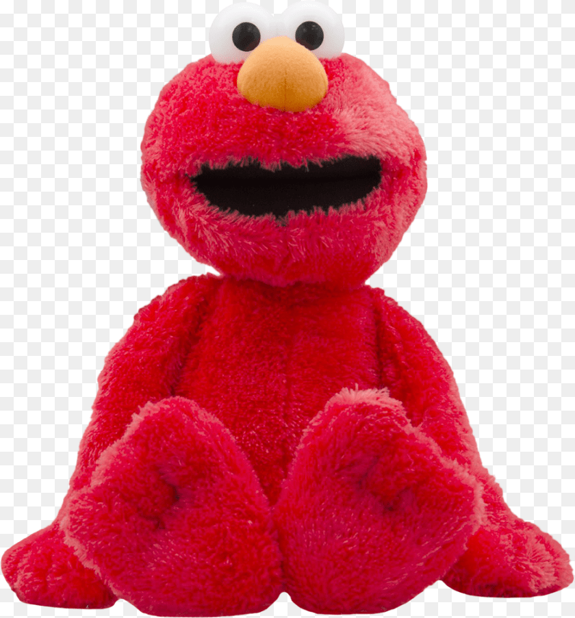 Sesame Sesame St Jumbo Plush Elmo, Toy, Teddy Bear PNG