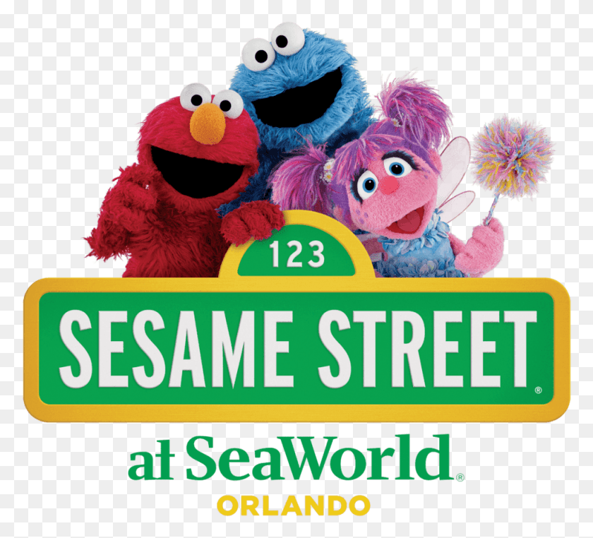 971x874 Sesame Street At Seaworld Orlando Is An Amazing Addition Sesame Street At Seaworld Orlando Logo, Flyer, Poster, Paper HD PNG Download