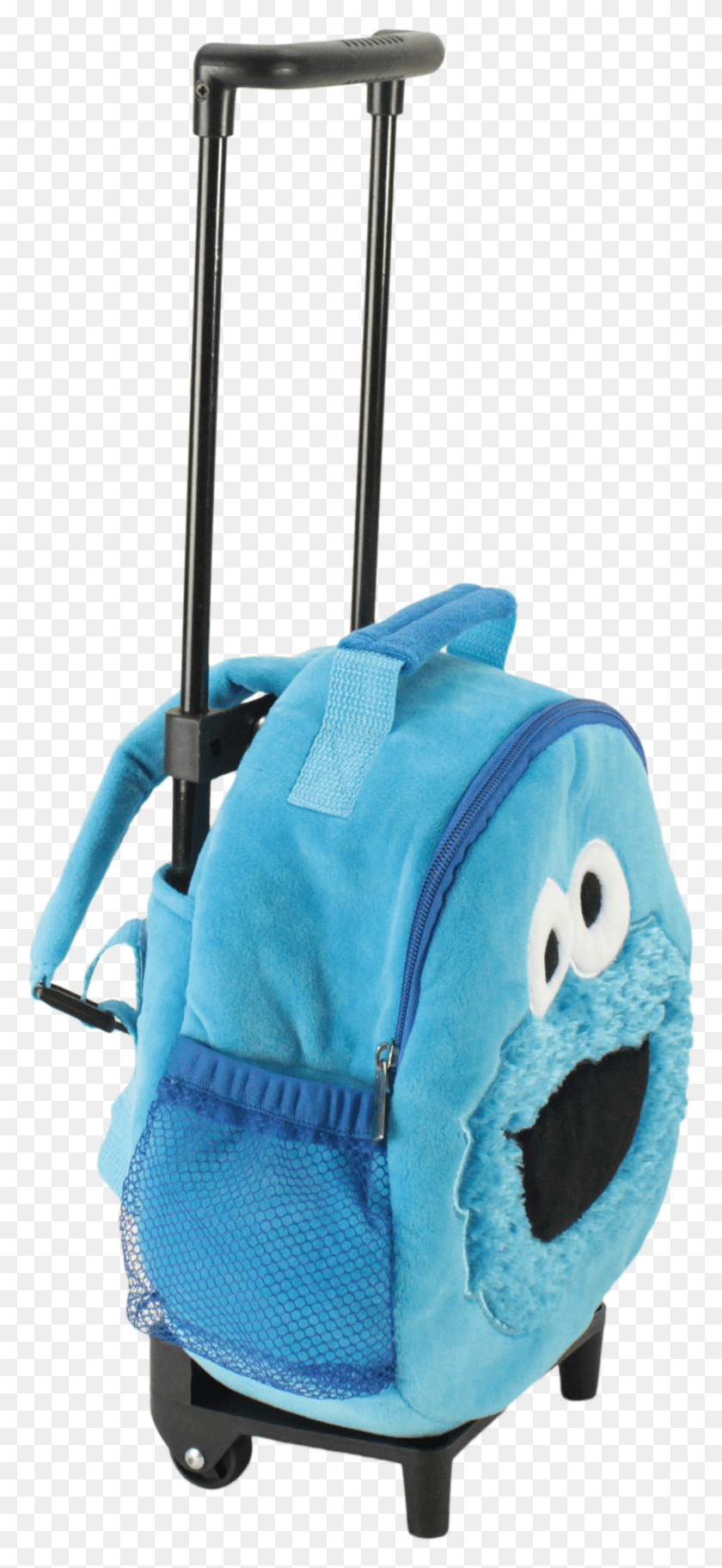 1247x2819 Descargar Png / Mochila Sesame Street Happy Trolley Cookie Monster