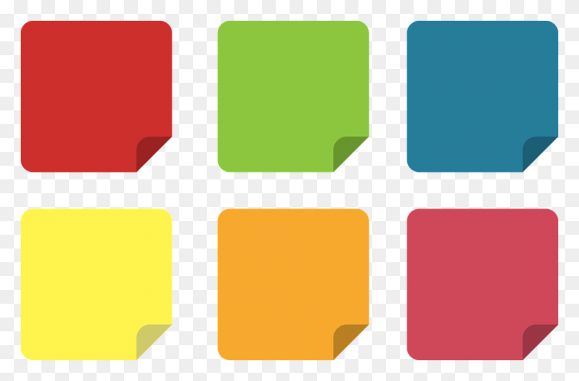 960x606 Set Icons Sticky Notes Icon Post It Yellow Office Post It Notes Icon, Lighting, Furniture, Symbol HD PNG Download