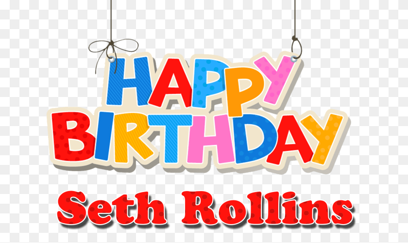 1664x992 Seth Rollins Happy Birthday Name, Text, Dynamite, Weapon PNG