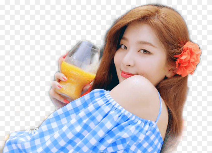 Seulgi Red Velvet Power Up, Adult, Female, Person, Woman Sticker PNG