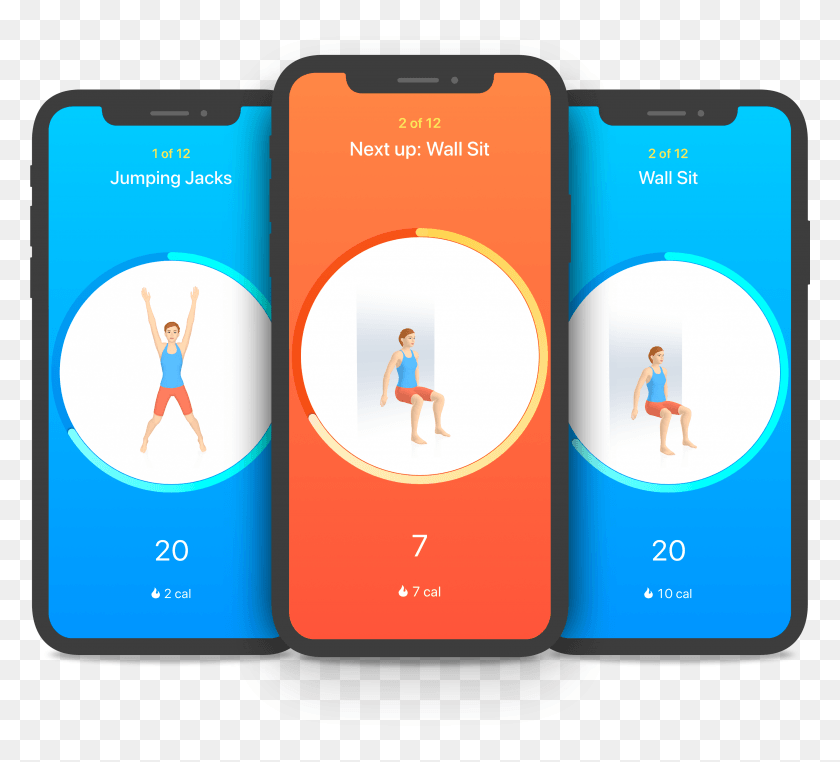 3354x3019 Seven 7 Minute Workout, Persona, Humano, Electrónica Hd Png