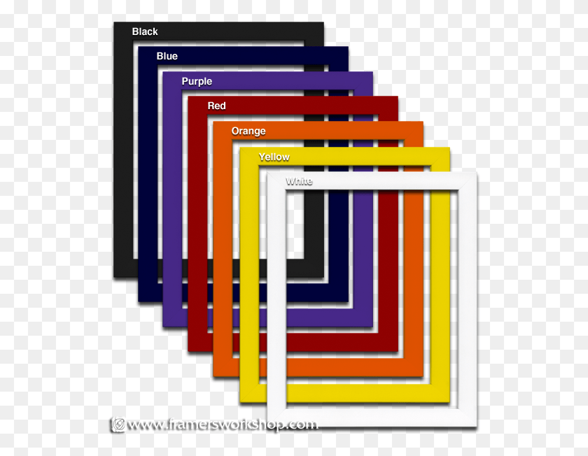 533x592 Seven Colored Frame Choices Click To See Larger Versions Colored 8x10 Picture Frames, Text, Gate, Graphics HD PNG Download