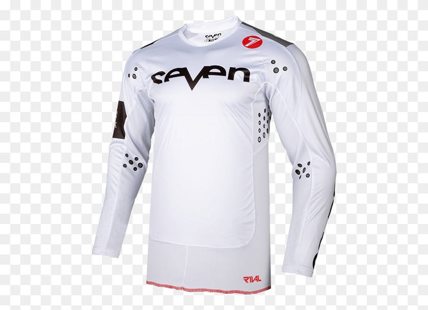 483x549 Seven Rival Trooper 2 Jersey Seven Mx, Clothing, Apparel, Sleeve HD PNG Download
