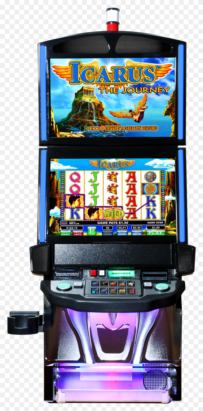 1623x3405 Seven Steps To Become Licensed In Illinois Video Gaming Slot Machine HD PNG Download