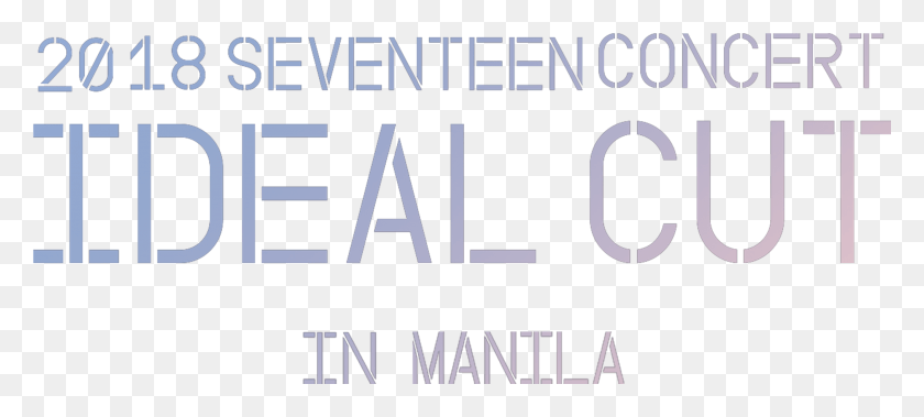 2802x1149 Seventeen Ideal Cut In Manila, Text, Vehicle, Transportation HD PNG Download