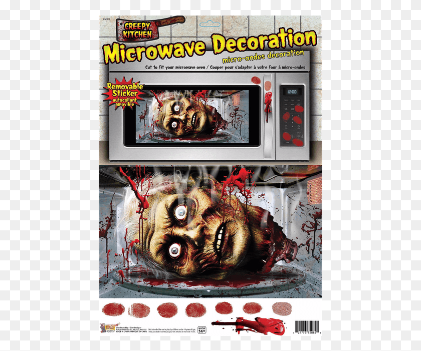 451x641 Severed Head Microwave Door Cover Microwave Oven, Dog HD PNG Download