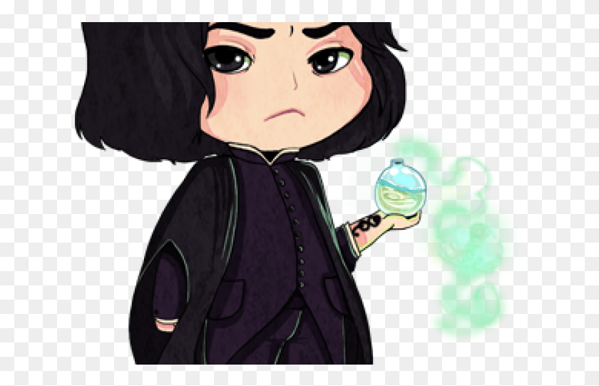 632x481 Severus Snape Animado, Person, Human, Clothing HD PNG Download