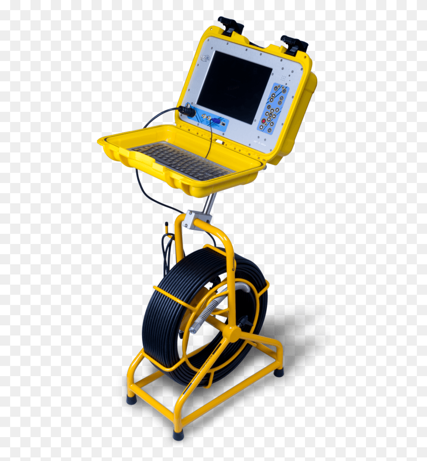 461x847 Sewer Inspection Camera Triton Pipeline Inspection Camera, Chair, Furniture, Wheel HD PNG Download