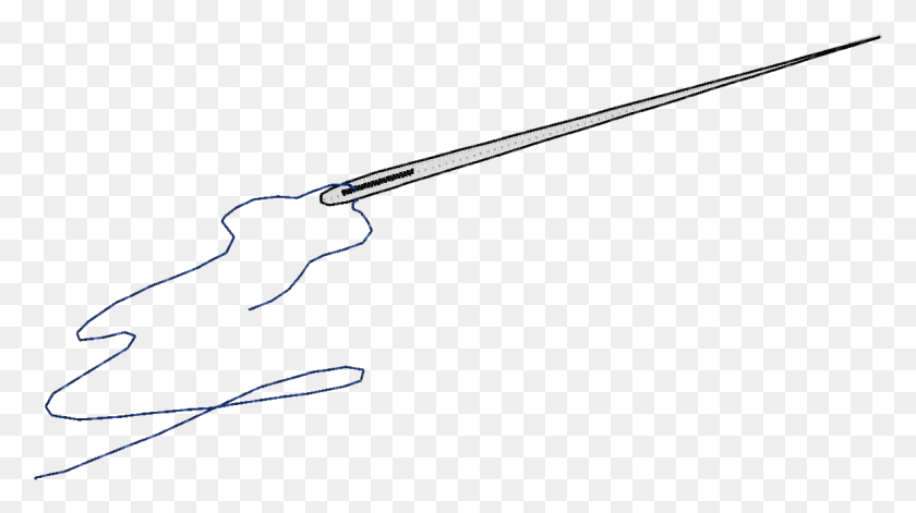1174x620 Sewing Needle Cast A Fishing Line, Bow, Weapon, Weaponry HD PNG Download